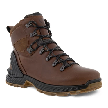 Botas Ecco Exohike Retro Hiker Hombre Marrones | 873-EJIKZW