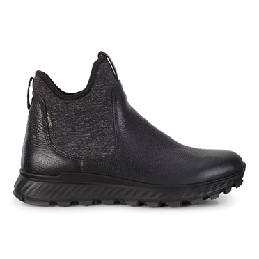 Botas Ecco Exostrike Chelsea Impermeables Mujer Negras | 658-GYTHRD