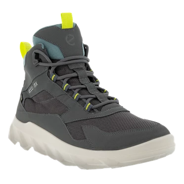 Botas Ecco Mx Mid Impermeables Hombre Gris Oscuro | 501-UZYEDI