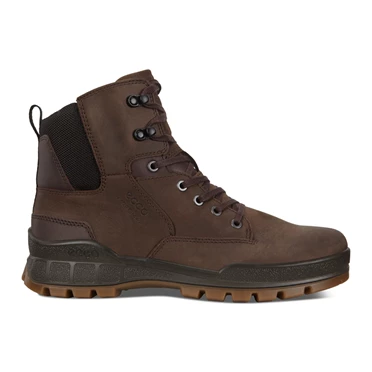 Botas Ecco Pista 25 Mid Hm Pl Hombre Cafe | 935-OCEDZG