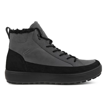 Botas Ecco Soft7 Tred Invierno Hombre Negras / Titanium | 630-NDUMPJ