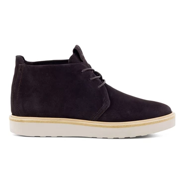 Botas Ecco Techwelt Chukka Hombre Negras / Gris | 457-AWIKVL