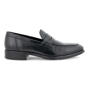 Loafers Ecco Citytray Penny Hombre Negras | 407-HMQBWV