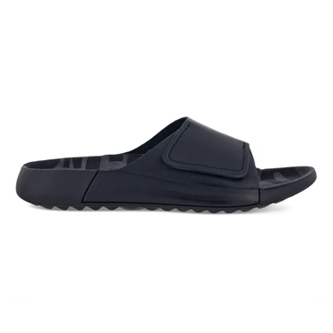 Sandalias Ecco 2nd Cozmo One Band Chanclas Mujer Negras | 497-BVGRAW