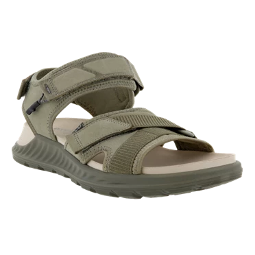 Sandalias Ecco Exowrap 3 Correa Hombre Gris | 280-DKFQRB