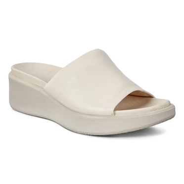 Sandalias Ecco Flowt Lx Wedge Chanclas Mujer Gris | 265-ZCMRSJ