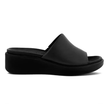 Sandalias Ecco Flowt Lx Wedge Chanclas Mujer Negras | 816-ZFDJPX