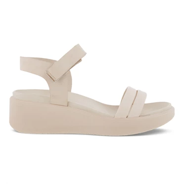 Sandalias Ecco Flowt Lx Wedge Mujer Gris / Marrones | 805-WUVYTS