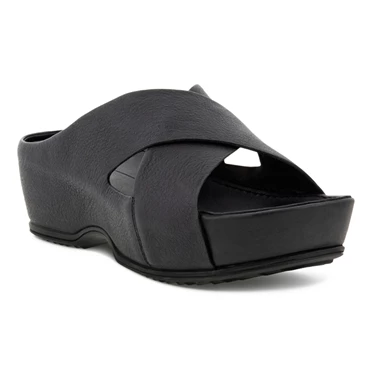 Sandalias Ecco Ifla Chanclas Mujer Negras | 506-KMCTSZ