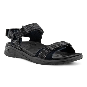 Sandalias Ecco X-trinsic 3s Agua Hombre Negras | 215-WRSYOG