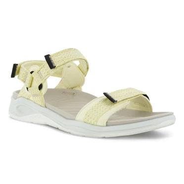 Sandalias Ecco X-trinsic 3s Agua Mujer Gris / Amarillo | 671-WXZKPG