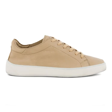 Zapatillas Ecco Calle Tray Retro 2.0 Hombre Beige | 240-EGKQMV