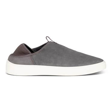 Zapatillas Ecco Calle Tray Slip On Hombre Gris | 947-FHEDBK