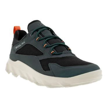 Zapatillas Ecco Mx Low Tops Impermeables Hombre Negras | 413-VTYEMJ