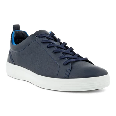 Zapatillas Ecco Soft 7 Craze Hombre Azules | 512-KDLNFG