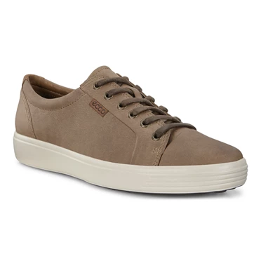 Zapatillas Ecco Soft 7 Hombre Marrones | 390-NGFKDE