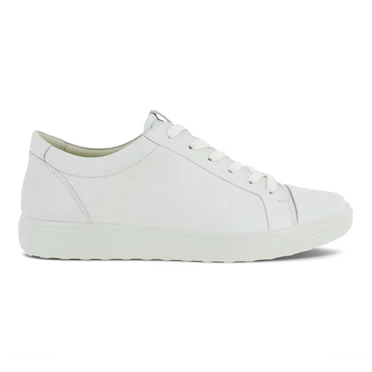 Zapatillas Ecco Soft 7 Mono 2.0 Mujer Blancas | 278-DFNYAU