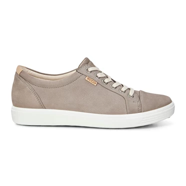 Zapatillas Ecco Soft 7 Mujer Blancas | 329-DFRPHI