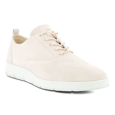 Zapatos Casuales Ecco Bella Encaje Up Mujer Blancas | 173-OZMQXT