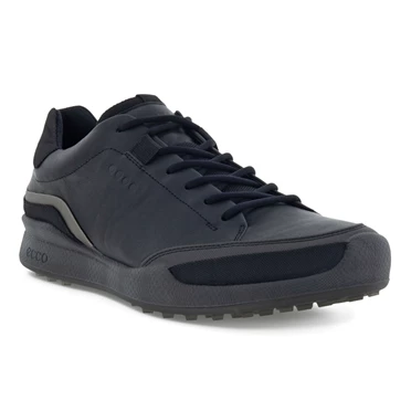 Zapatos Casuales Ecco Biom Hybrid Encaje Up Hombre Negras / Plateadas | 207-GHEXNO