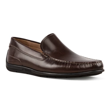 Zapatos Casuales Ecco Classic Moc 2.0 Hombre Cafe | 832-INQMKU