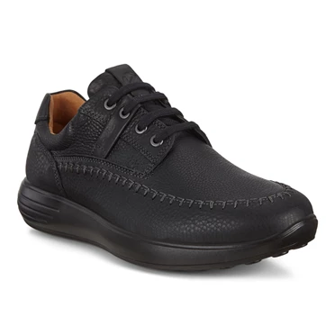 Zapatos Casuales Ecco Soft 7 Runner Seawalker Hombre Negras | 436-SKAYQL