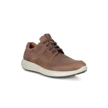 Zapatos Casuales Ecco Soft 7 Runner Seawalker Hombre Marrones | 681-SKZAML