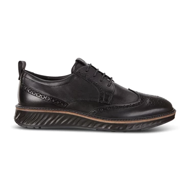 Zapatos Casuales Ecco St.1 Hybrid Brogue Hombre Negras | 719-EJALRN