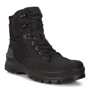 Zapatos Trail Ecco Pista 25 Mid Hm Pl Hombre Negras | 106-NWGTFH