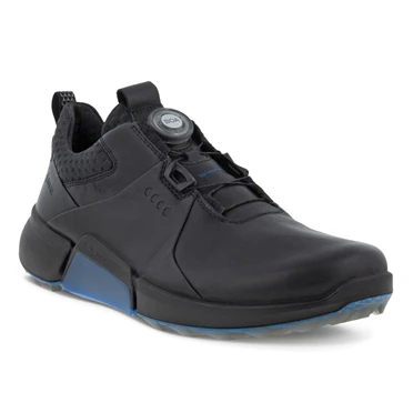 Zapatos de Golf Ecco Biom® H4 Boa® Hombre Negras | 850-ESVOWQ