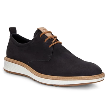 Zapatos de Vestir Ecco St.1 Hybrid Plain Puntera Hombre Negras | 910-UNZHGE